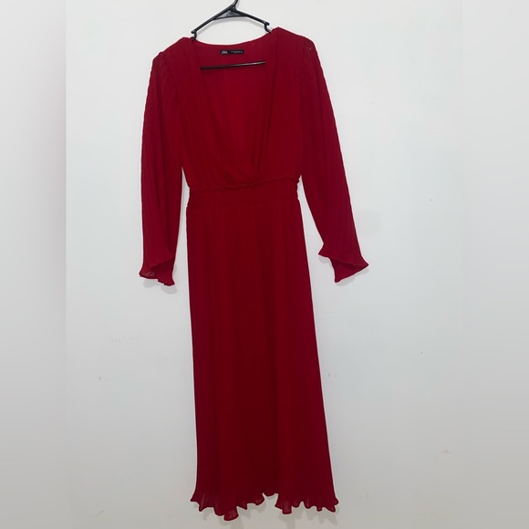 korean prom dress Simple A line Tulle Long Burgundy Tulle Formal Dress – shopluu shop-the-look-9 soiree dresses long v SIZE - True to U.S. Size (Regular Width):14 Modern Fit Non-Iron Sateen